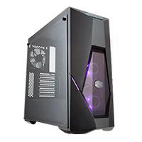 GABINETE COOLER MASTER QUBE 500 FLATPACK / E-ATX / ATX / MICRO ATX / ITX / PSU SFX/SFX-L/ ATX / NEGRO