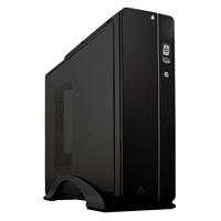 GABINETE ACTECK BERN / MICRO TORRE SLIM / MICRO ATX  MINI ITX / FUENTE SFX 500W / METAL / NEGRO / GAPC-301