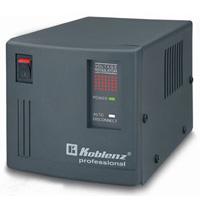 REGULADOR DE VOLTAJE KOBLENZ ER-2550  2500 VA / 2000 W  6 CONTACTOS NEMA 5-15R  LUZ LED  ENCENDIDO/ APAGADO DE USO RUDO. 7 AÑOS DE GARANTÍA SKU 00-1560-2