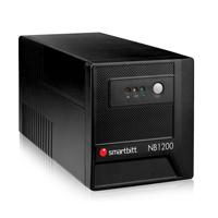NO BREAK SMARTBITT 1200VA / 600W  8 CONTACTOS  CON REGULADOR Y SUPRESOR DE PICOS.