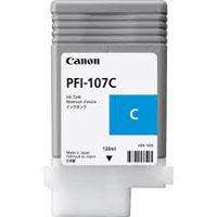 TANQUE DE TINTA CANON PFI-107 C CYAN COMPATIBLE PRO-2000 PRO-4000 PR0-6000 PRO-4000S PRO-6000S PRO-2100 PRO-4100 PR0-6100 PRO-4100S PRO-6100S CAPACIDAD 130 ML