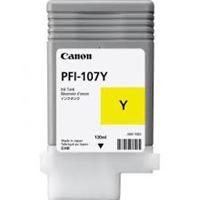 TANQUE DE TINTA CANON PFI-107 Y AMARILLO COMPATIBLE PRO-2000 PRO-4000 PR0-6000 PRO-4000S PRO-6000S PRO-2100 PRO-4100 PR0-6100 PRO-4100S PRO-6100S CAPACIDAD 130 ML