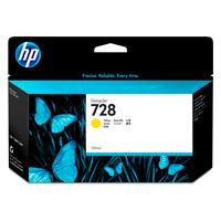 CARTUCHO DE TINTA HP DESIGNJET 728 AMARILLO 130 ML  (F9J65A)