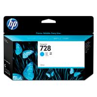 CARTUCHO DE TINTA HP DESIGNJET 728 CYAN  130 ML  (F9J67A)