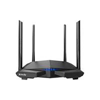 ROUTER TENDA AC6 DOBLE BANDA DUAL-BAND AC1200 802.11 AC/B/G/N 4 ANTENAS EXTERNAS TECNOLOGIA MU-MIMO BEAMFORMING ENLACE INALAMBRICO SIMULTANEO