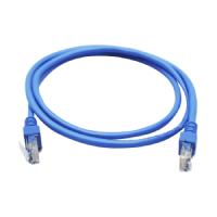 CABLE DE RED UTP CAT5E GHIA 100COBRE AZUL RJ45 1M 3 PIES PATCH CORD