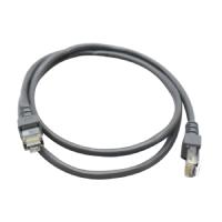 CABLE DE RED UTP CAT5E GHIA 100COBRE GRIS RJ45 1M 3 PIES PATCH CORD