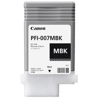 TANQUE DE TINTA CANON PFI-007MBK NEGRO MATE COMPATIBLE CON IMAGEPROGRAF 670E CAPACIDAD 90ML