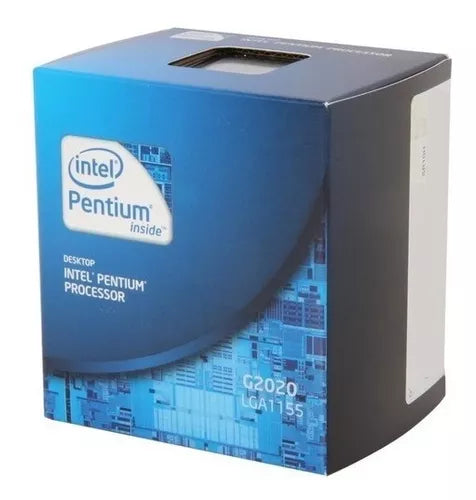 PROCESADOR O INTEL PENTIUM DUAL CORE G2020 2.9GHZ 3MB SOC 1155