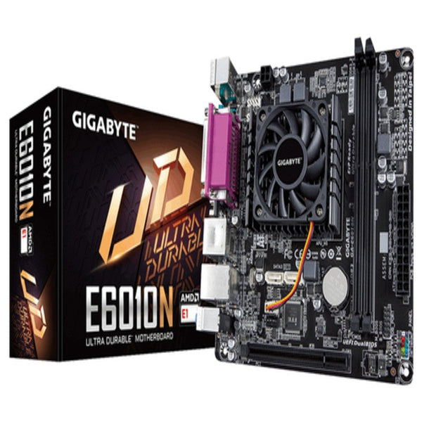 TARJETA MADRE GIGABYTE GA-E6010N DDR3-SDRAM,32GB,AMD,MINI ITX