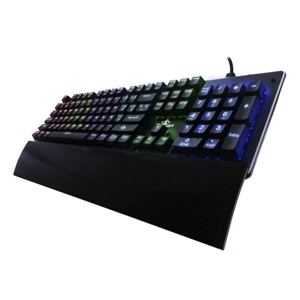 YEYIAN TECLADO GAMER YAT1803 FLARE SERIES 2000 ROJO SWITCH