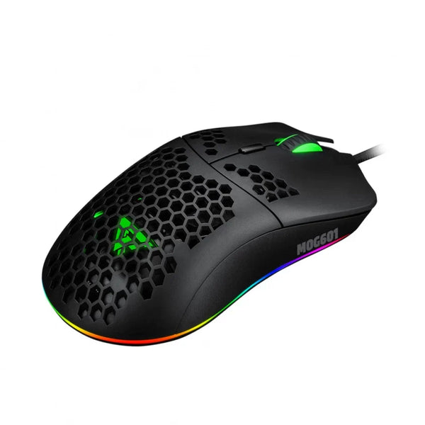 VORAGO 4 MOUSE GAMER OPTICO RGB 32000 DPI ALAMBRICO NEGRO MOG601