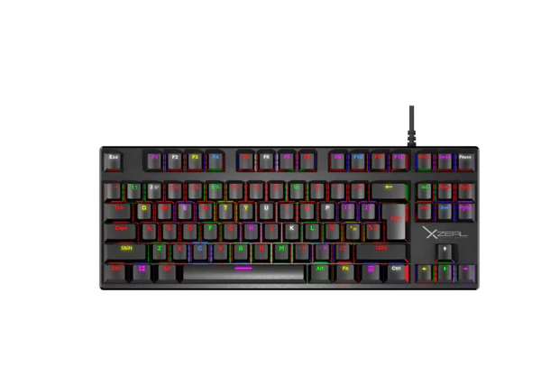 STYLOS XZEAL TECLADO GAMER RGB MECANICO USB SWITCH ROJO XZKX020B