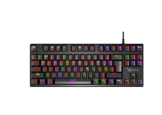 STYLOS XZEAL TECLADO GAMER RGB MECANICO USB SWITCH ROJO XZKX020B