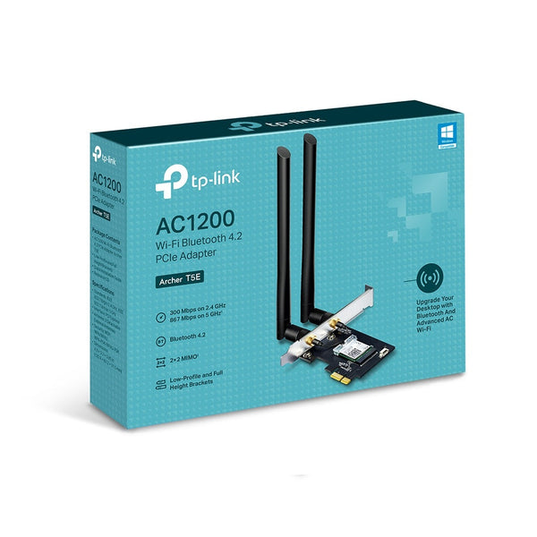 TP-LINK ADAPTADOR AC1200 WIFI BLUETOOTH 4.2 PCI-E ARCHER T5E